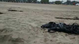 preview picture of video 'Playa de Papudo Después del Terremoto Tsunami 2014'