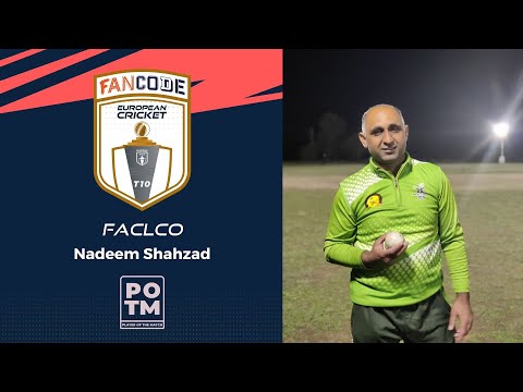 MOM: N.Shahzad - FAL vs HIS |Highlights|FanCode European Cricket T10 Barcelona Day 04|Barcelona 2021