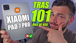 Tras 101 DÍAS con la XIAOMI PAD 7 PRO estos son SUS PROBLEMAS