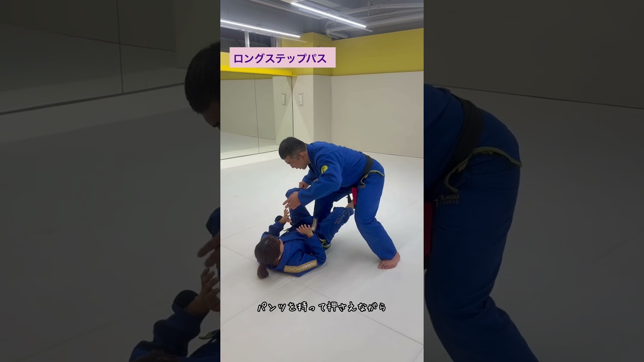 ロングステップパス