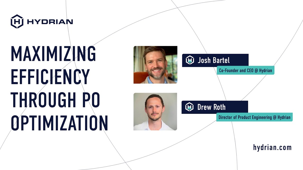 Maximizing efficiency through PO optimization