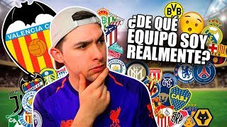 ¿DE QUÉ EQUIPO ERES REALMENTE Haz este test y descúbrelo