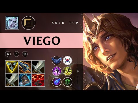 Viego Top vs Teemo - KR Diamond Patch 25.24