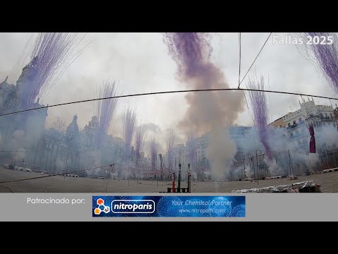 Pirotecnia Nadal-Martí - Mascletà 8 de Marzo Fallas 2025