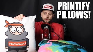 Shopify Print On Demand Pillow Review | Printify Product Review | Shopify POD Product Reviews