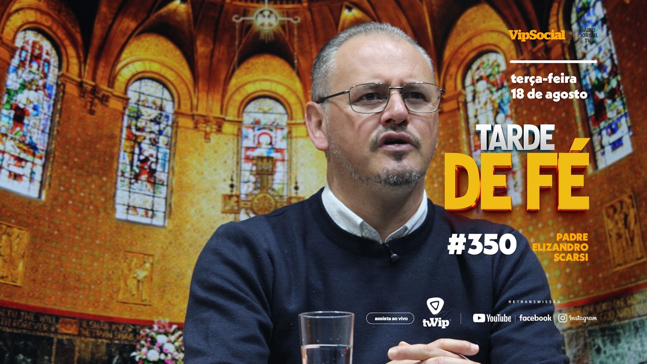 Mensagens de fé e oração com Padre Elizandro para sua terça-feira, 18 de agosto