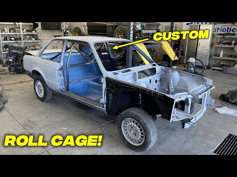 Building a CUSTOM Roll-Cage For My BMW E30 V8 Swap - Episode 5