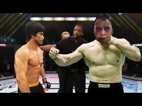 PS5 | Bruce Lee vs. Zombie Crocop (EA Sports UFC 4)