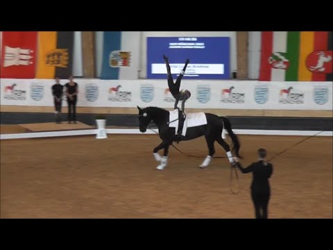 Deutsche Jugendmeisterschaft München 2023 - Einzelvoltigieren - Mirja Luise Krohne