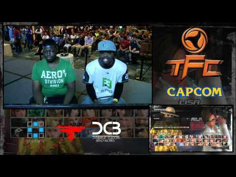 TFC 2015 DOA5LR Top 8 F3 LuCkyLOopZ (Kasumi) vs Gruff  (Lisa)