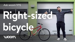 How to determine the right bike size 🚲 for your child / woom