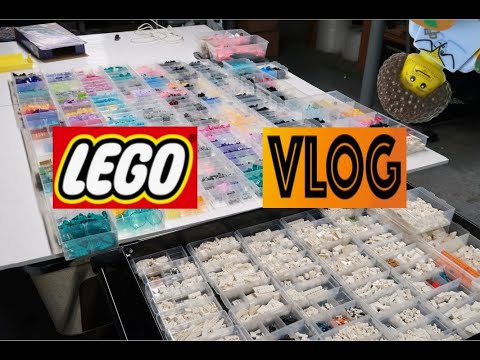 LEGO VLOG #111 / Working FULL-TIME Selling LEGO This Week / BrickLink Parts from The Great Hall