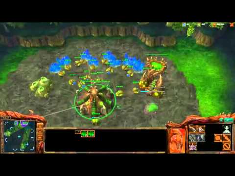 EGIdra [FPVOD] vs iSjEcho - [ZvZ Shattered Temple 1v1]