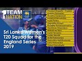 Sri Lanka Women's Squad for the T20 Series vs England Women's