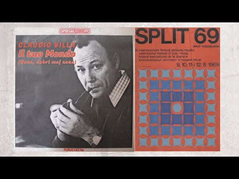 Claudio Villa ► Il tuo mondo (Nono, dobri moj nono) Split 1969.
