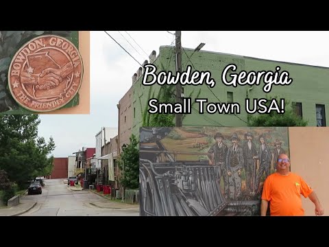 Bowdon, Georgia - The Friendly City! BUSY Small Town USA!
