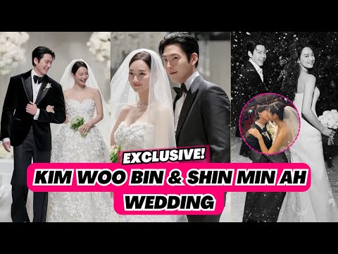 [EXCLUSIVE] KIM WOO BIN AND SHIN MIN AH WEDDING💍💕