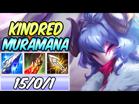 NEW KOREAN BROKEN KINDRED TOP MURAMANA CRIT BUILD & RUNES Spirit Blossom Kindred | League of Legends