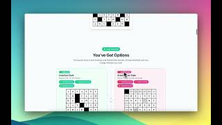 Crossword.build - Make your own themed crosswords - Promo Video