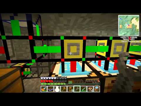 Technic Pack Let´s play S01EP15/2: Logistický systém a pár failů