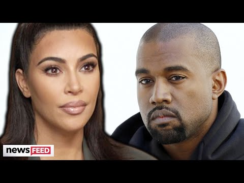 Is Kim Kardashian AVOIDING Kanye West At Home?!