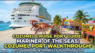 Cozumel Cruise Port Guide (Punta Langosta): Mariner of the Seas Shopping &amp;amp; Drinks