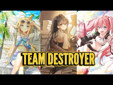 Post Buff Summer Break Charlotte and Boosted Milim Cleave in RTA | Epic Seven