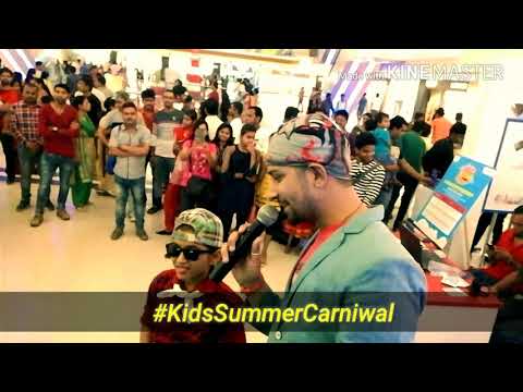 Viennay Tiwaarri MC Viennay Tiwaarri Hosted #KidsCarnival2018 at Indore 