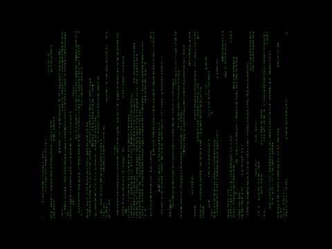 Matrix Rain Code Drop Falling Code