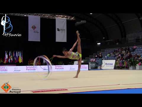Dayana Abdirbekova - KAZ - Fita (Ribbon) - AA - WCC Portimão 2018