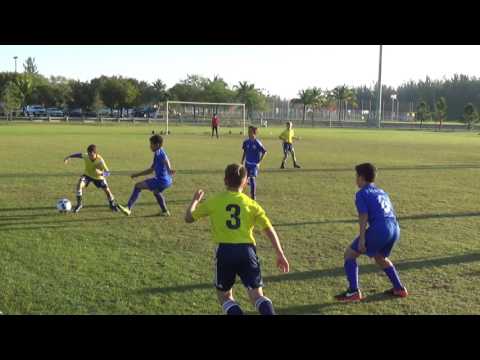 20170319 Martin United U13 Elite V Miami Beach - 1st Half