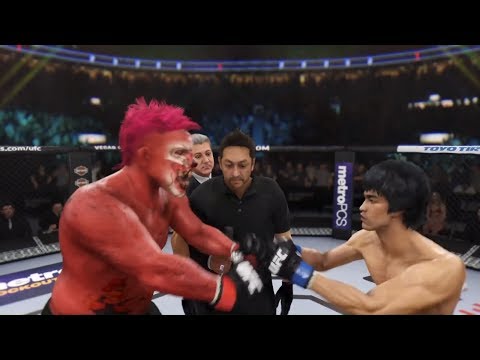 Sweet Tooth vs. Bruce Lee (EA Sports UFC 3)