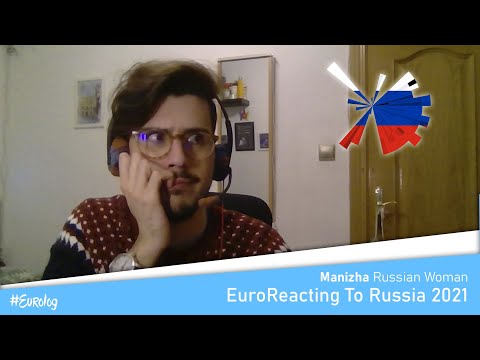 Reacting to Eurovision 2021 Russia's Russian Woman by Manizha [English] - #EuroLog
