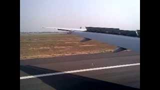 preview picture of video 'EMIRATES 777-300 ER the 1000TH 777  PRODUCTION (A6-EGO)- LANDING @ NEW DELHI AIRPORT'