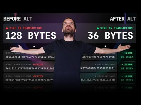 Address Lookup Tables explained [Solana Tutorial] - July 21st '23