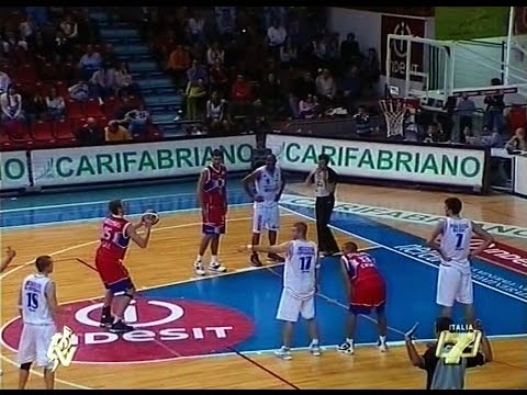 Legadue 2006/'07 Indesit Fabriano Basket - Junior Casale Monferrato 91-83