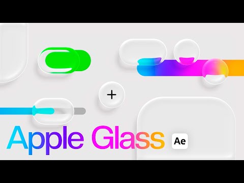 How To Make Apple Liquid Glass Effect In Minutes! | After Effects Tutorial