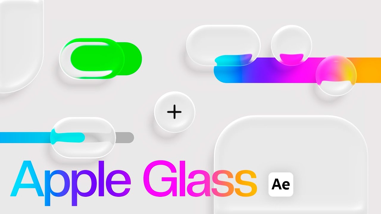 How To Make Apple Liquid Glass Effect In Minutes! | After Effects Tutorial