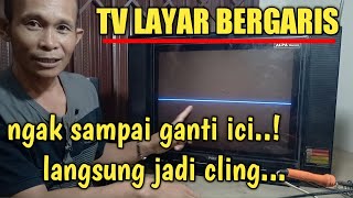 Download lagu How to repair a horizontal striped screen tube TV mp3