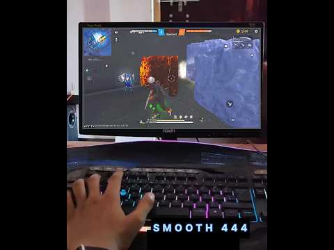 SMOOTH 444 Handcam 🖥️  #smooth444 #pchandcam #ffhandcam #shortvideo