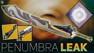 Destiny 2 | Penumbra Leak (Hawkmoon Returning &amp; Dark Drinker) Season of Opulence