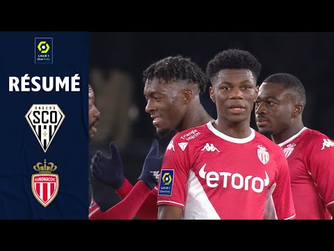 ANGERS SCO - AS MONACO (1 - 3) - Résumé - (SCO - ASM) / 2021-2022