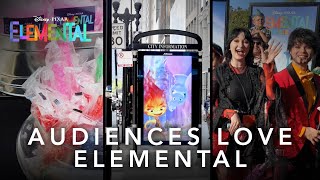 Pixar Audiences Love Elemental anuncio