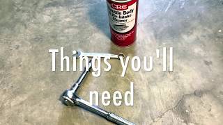 How To Clean Lexus ct200h EGR Pipe At Home Easily