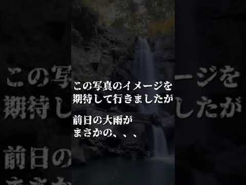 【淡路島/鮎屋の滝】まさかの、衝撃映像📹マイナスインオン被りまくりです☺︎
