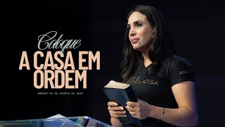 Coloque a casa em ordem |  🇺🇸 Forte e Corajosa 02/08/2025 🇧🇷 | Mariana Rossafa
