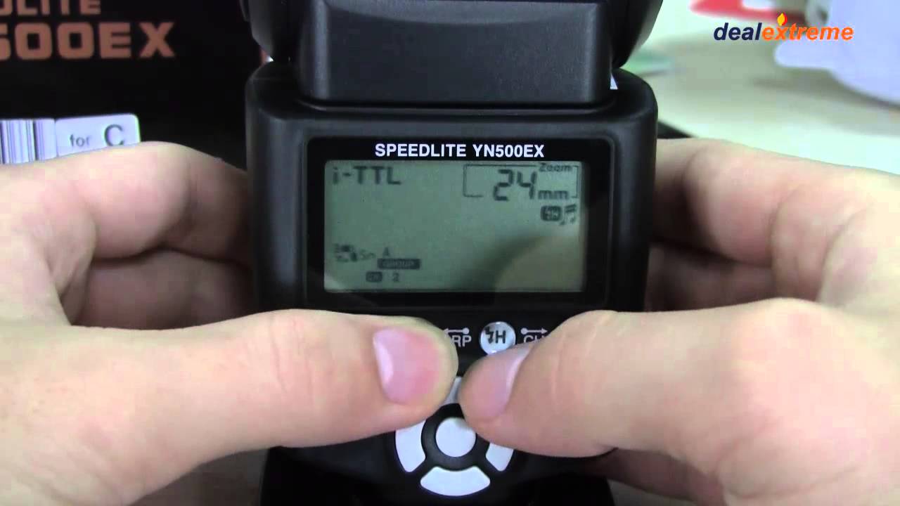 Фотовспышка Yongnuo Speedlite YN-500EX E-TTL для Canon