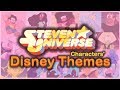 Steven Universe Main Characters Disney Themes