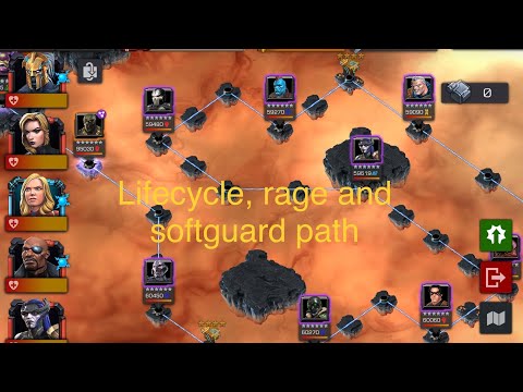 Mcoc Act 6.4.6 Lifecycle, rage and soft guard path