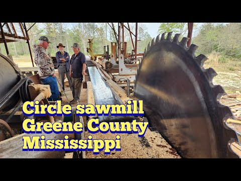 The return to the most amazing Mississippi circle sawmill.  Searching for sawmills episode #6